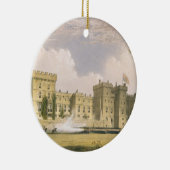 「Windsor aからのWindsorの城の南東の眺め、 セラミックオーナメント (右)