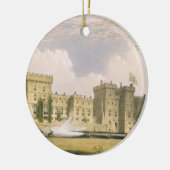 「Windsor aからのWindsorの城の南東の眺め、 セラミックオーナメント (左)