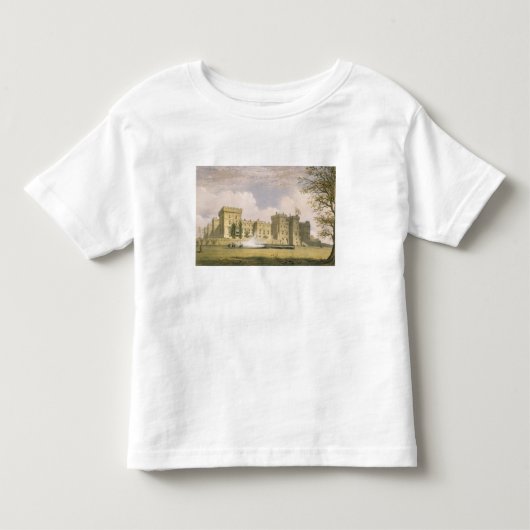「Windsor aからのWindsorの城の南東の眺め、 トドラーTシャツ (正面)