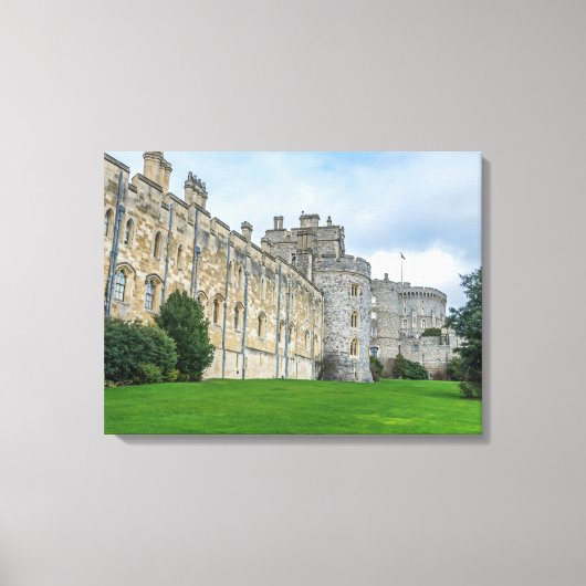 Windsor Castleビューキャンバス印刷 キャンバスプリント (正面)