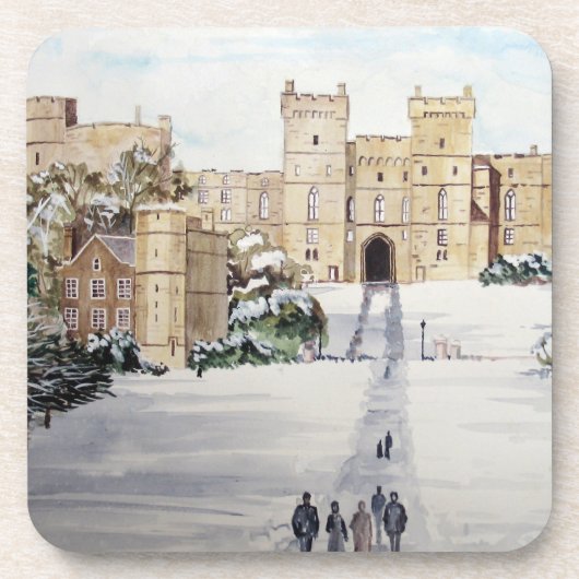 Windsor Castle by Farida Greenfield コースター (正面)