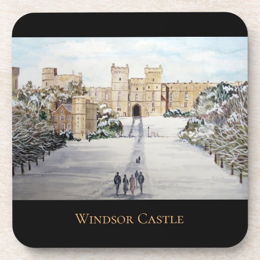 Windsor Castle by Farida Greenfield コースター (正面)