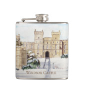 Windsor Castle by Farida Greenfield フラスク (正面)