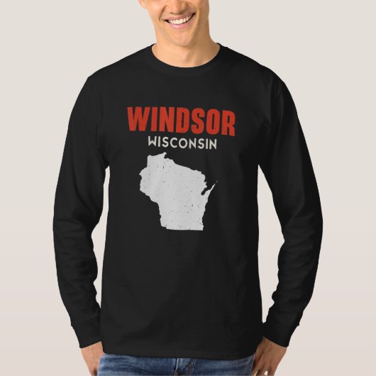 Windsor USA State America Travel Montanan Helena Tシャツ (正面)