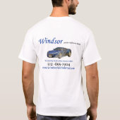 windsorshirtlogo tシャツ (裏面)