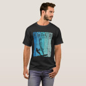 Windsurf周期表要素Windsurfレトロ Tシャツ (正面フル)