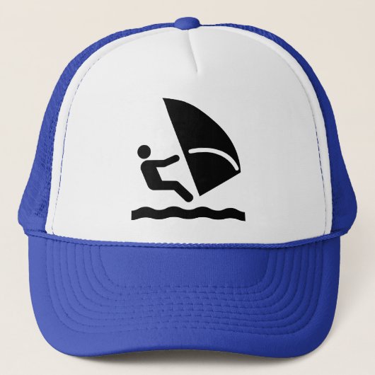 Windsurf Symbol Hat キャップ (正面)