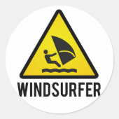 Windsurfer ラウンドシール (正面)
