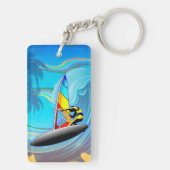 WindSurfer on海波キーチェーン キーホルダー (裏面)