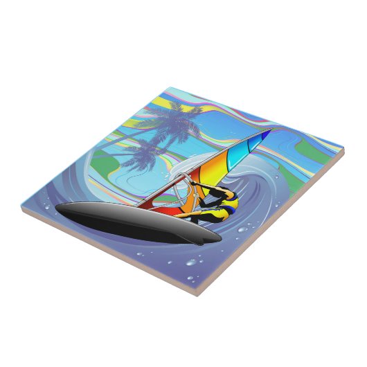 WindSurfer on Big海波 タイル (側面)