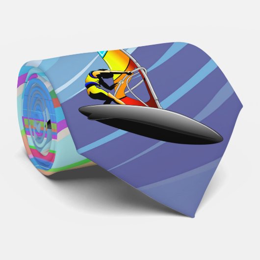 WindSurfer on Big海波 ネクタイ (ロール)