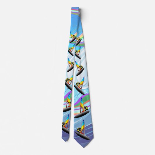 WindSurfer on Big海波 ネクタイ (裏面)