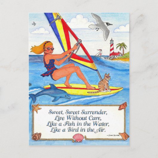Windsurfer Postcard ポストカード (正面)