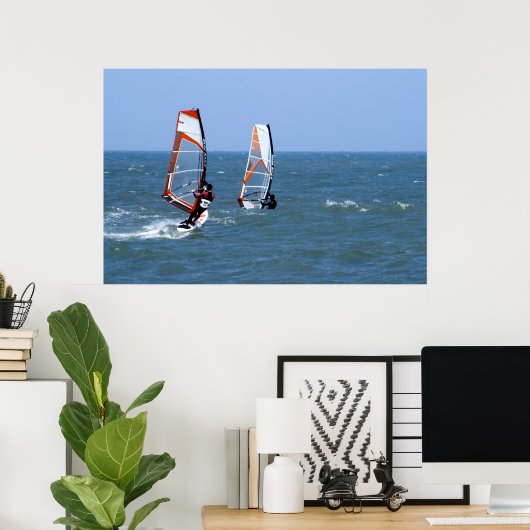 Windsurfers ポスター (ホームオフィス)