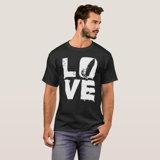 Windsurfing Love Windsurf Surfing Windsurfer 1 Tシャツ (正面フル)