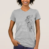 Windswept Bamboo, bent bamboo Tシャツ (正面)