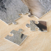 Windswept Cat by Sea ジグソーパズル (側面)