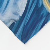 Windswept Serenity フリースブランケット (角)