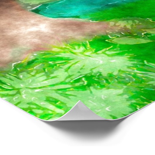 Windswept Tree ポスター (角)