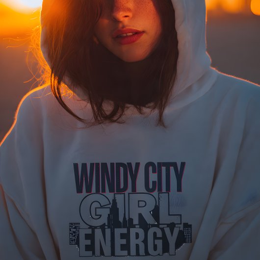 Windy City Girl Energy パーカ