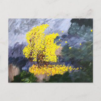 Windy Day Postcard ポストカード