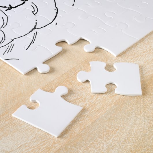 Windy Kite Flying Day Puzle ジグソーパズル (側面)