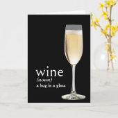 WINEの辞書の定義 カード (黄色い花)