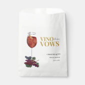 WiNeテイスティングブライダルシャワー フェイバーバッグ (正面)