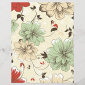 Wine And Grapes, Floral Chalkboard Wine Bar/Winery チラシ (裏面)