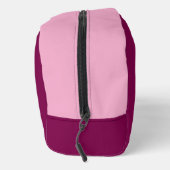 Wine and Light Pink with Name ドップキット (右)