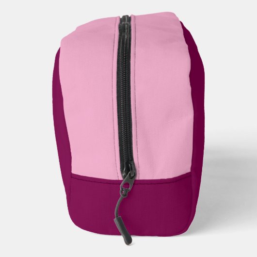 Wine and Light Pink with Name ドップキット (右)