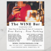 Wine Bar Scene, Wine Bar/Winery Advertising チラシ (正面)