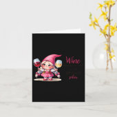 Wine Because You Can't Run This Show Sober  カード (黄色い花)