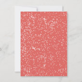 Wine Bottle Christmas Tree Holiday Party 招待状 (裏面)