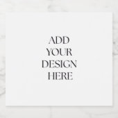 Wine Bottle Label スパークリングワインラベル (シングルラベル)