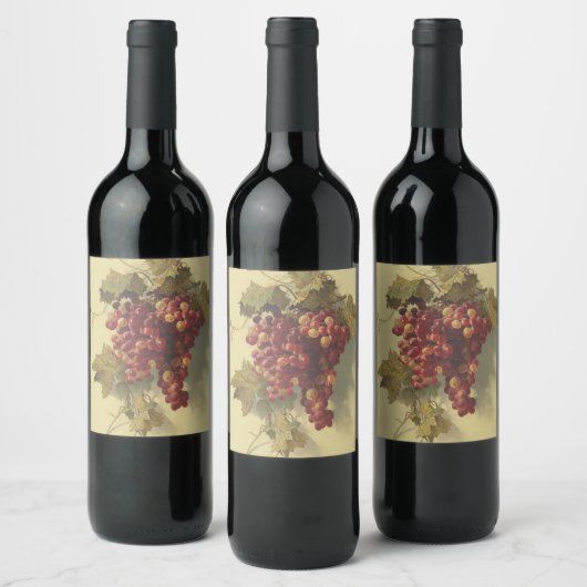 Wine Bottle Label ワインラベル (ボトル)