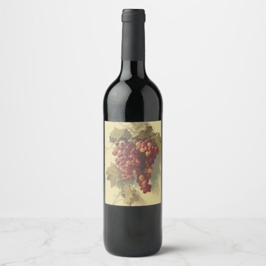 Wine Bottle Label ワインラベル (正面)