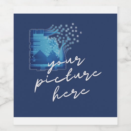 Wine Bottle Label (3.5" x 4") ワインラベル (シングルラベル)