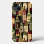 Wine Bottles cell phone case Case-Mate iPhoneケース (裏面)