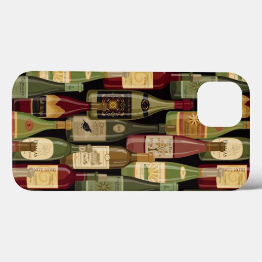 Wine Bottles cell phone case Case-Mate iPhoneケース (裏面 (横))