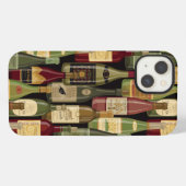 Wine Bottles cell phone case iPhoneケース (裏面横)