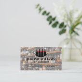 Wine Bottles Logo | Mixologist 名刺 (スタンド正面)