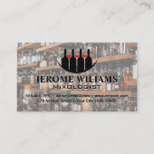 Wine Bottles Logo | Mixologist 名刺 (正面)