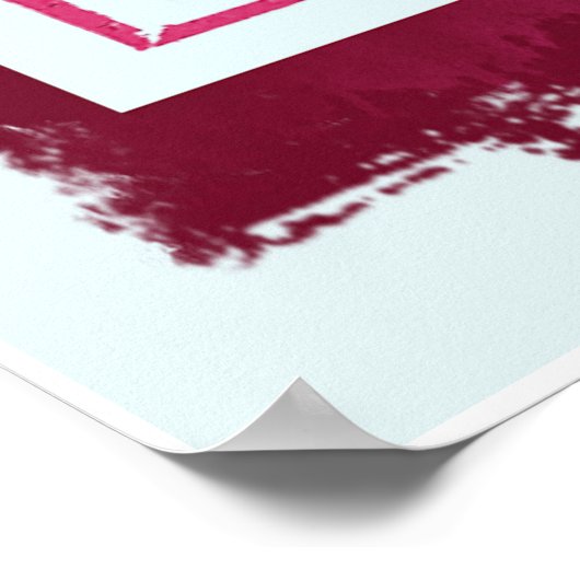 Wine Cellar Sign Edit Name change text ポスター (角)