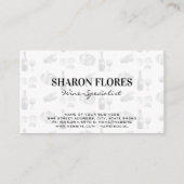 Wine Champagne | Vineyard 名刺 (裏面)