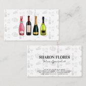 Wine Champagne | Vineyard 名刺 (正面/裏面)
