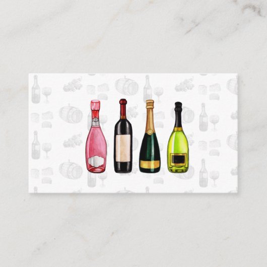 Wine Champagne | Vineyard 名刺 (正面)