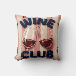 Wine Club Cheers Wine Rustic Winery Bar クッション