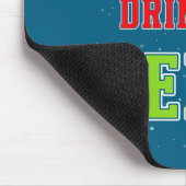 Wine Drinking Elf Christmas Family Matching Group  マウスパッド (コーナー)