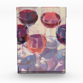 Wine drinks Red Tropical pink wine drink set  フォトブロック (正面)